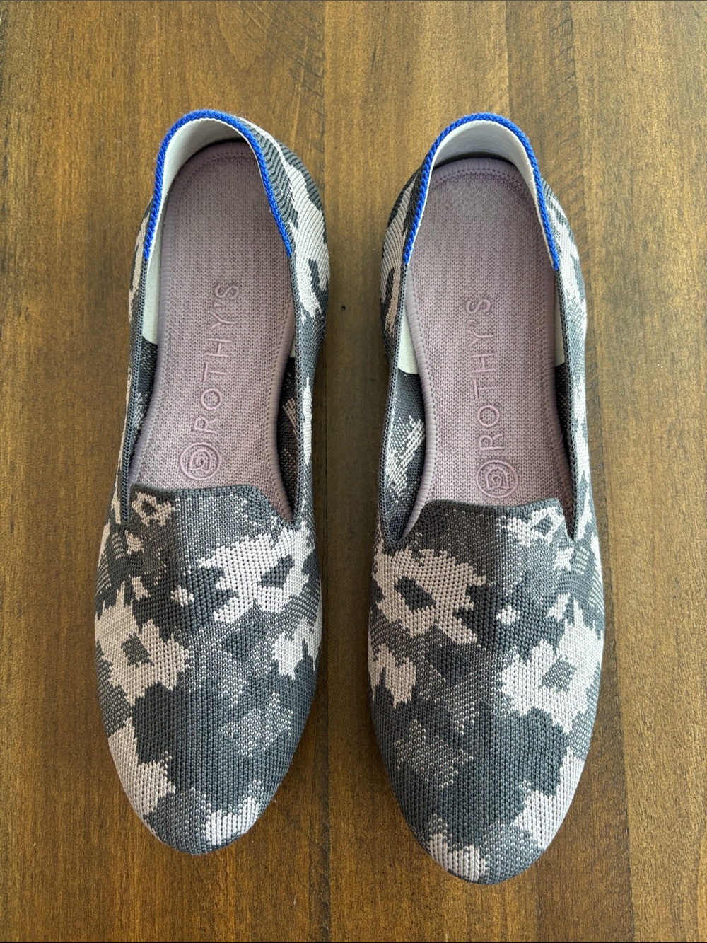 Rothy’s Grey Botanicamo Loafers 8.5
